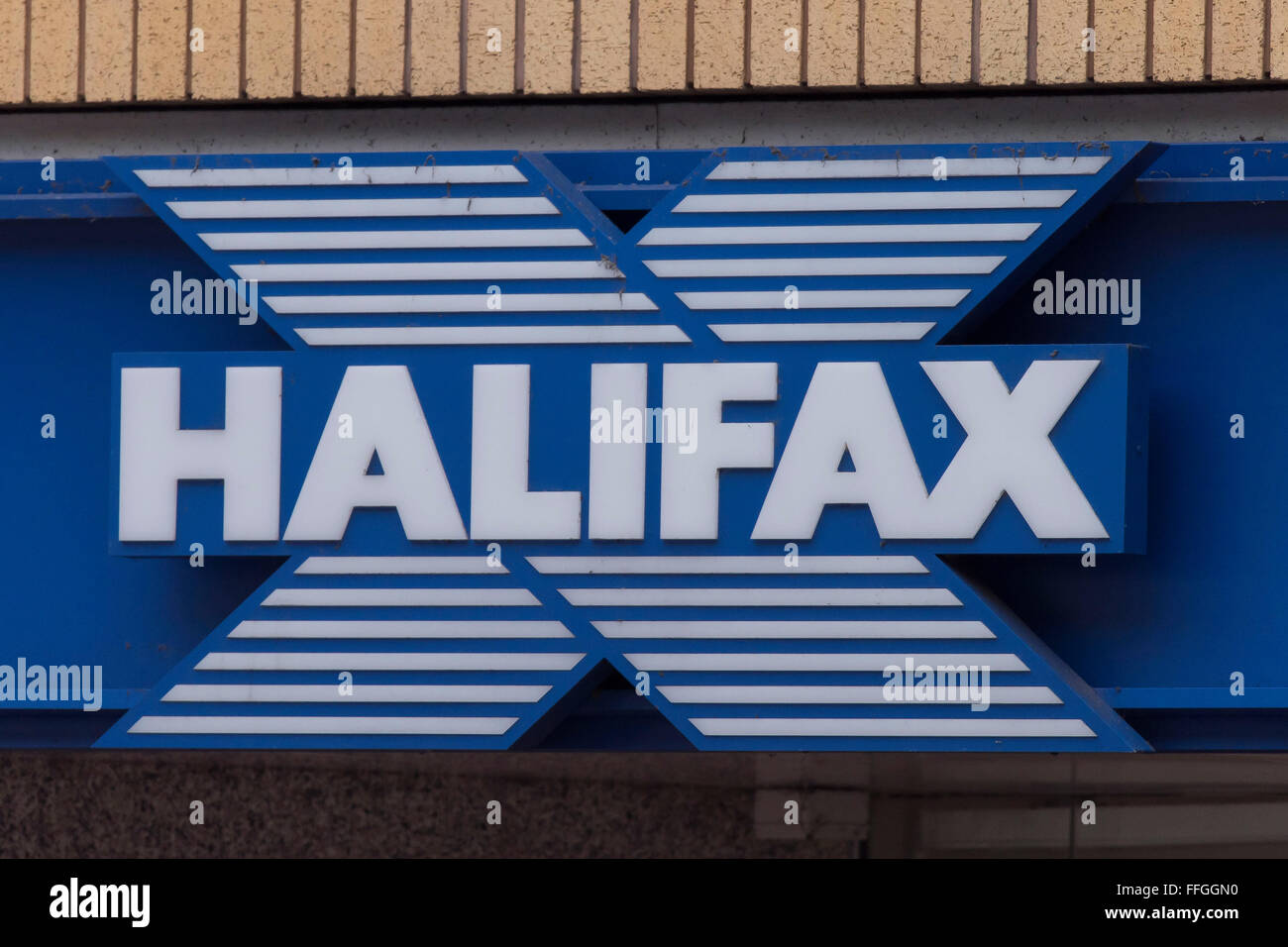 Halifax bank signer logo. Banque D'Images