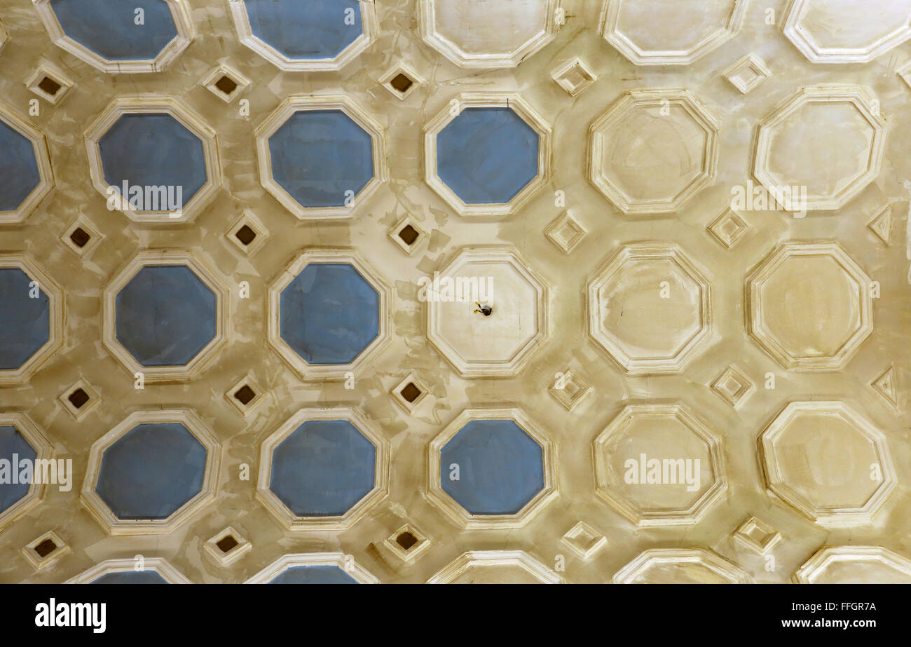 Beaux motifs abstraits sur les bâtiments photographiés close up Banque D'Images
