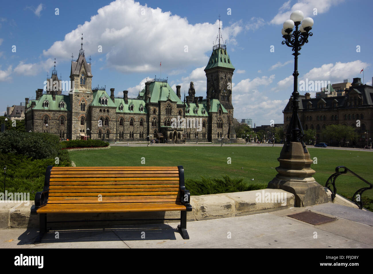 Le Parlement canadien Banque D'Images