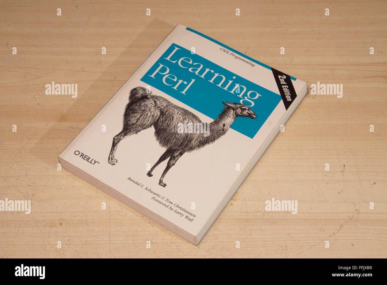 L'apprentissage de Perl par Randal Schwartz et Tom Christiansen Banque D'Images