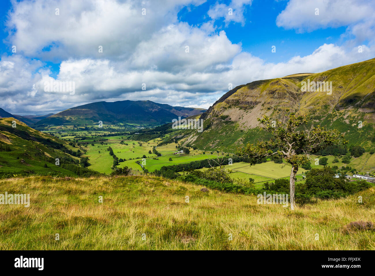 St John's, dans la vallée de Wren Crag, Parc National de Lake District, Cumbria, Angleterre Banque D'Images