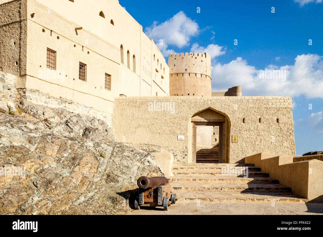 Fort de Bahla, Ad Dakhiliyah, Région de l'Oman Banque D'Images