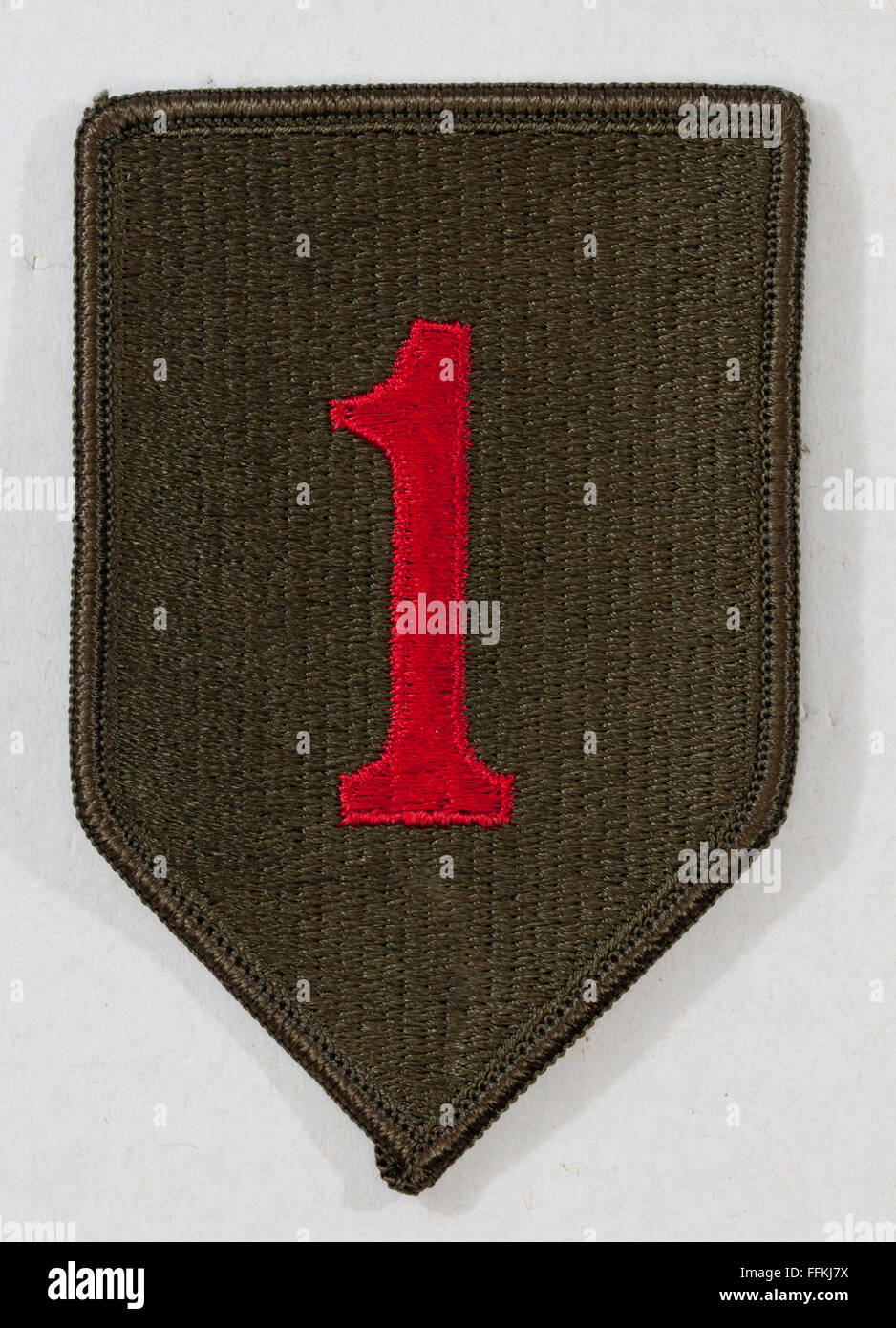 1ère Division d'infanterie patch Banque D'Images