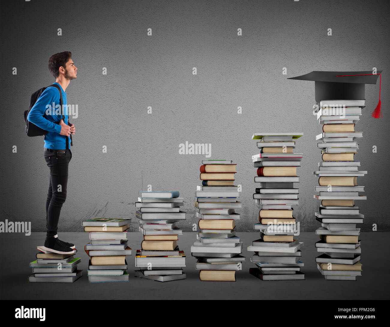 But de degré Banque D'Images