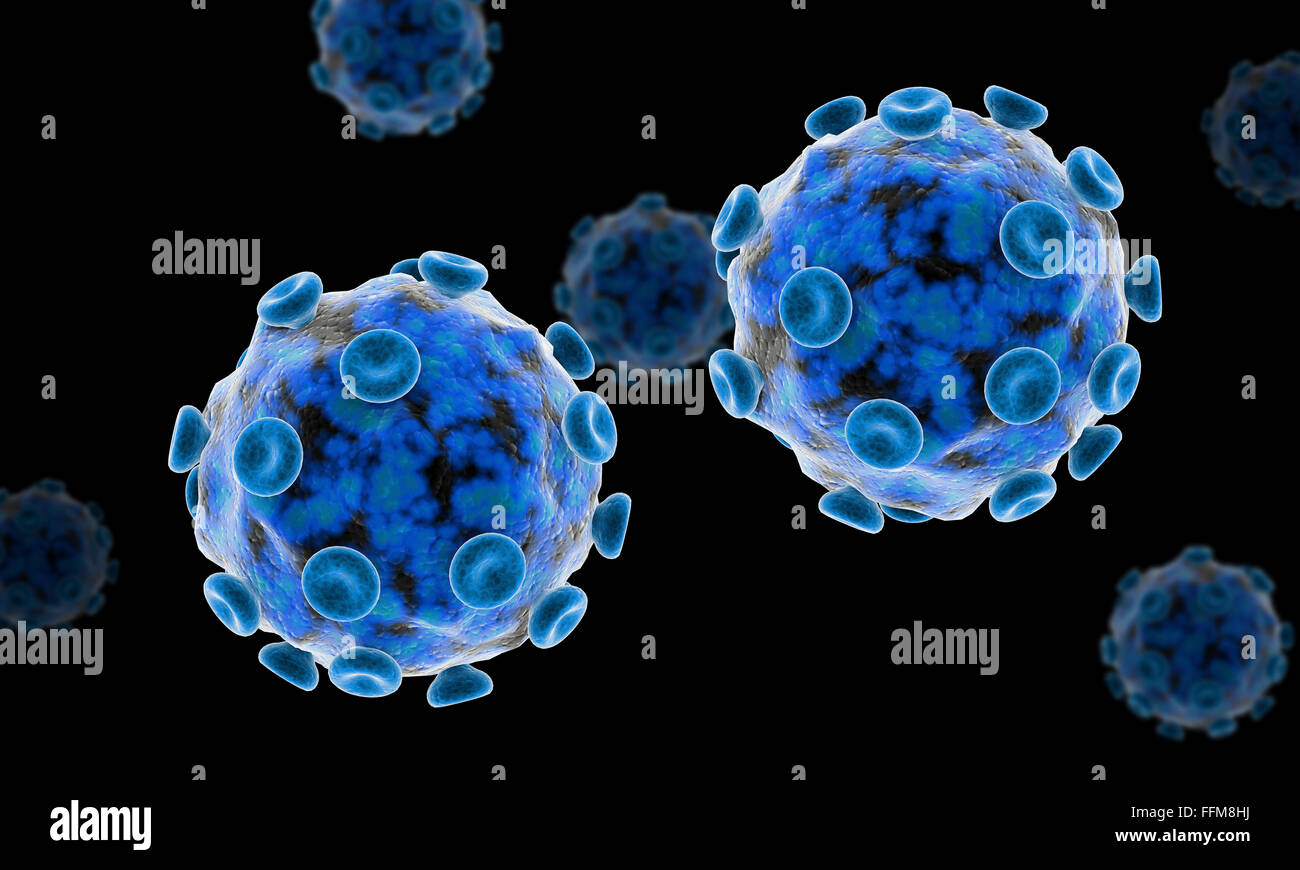 Image conceptuelle du Zika virus. Banque D'Images Image conceptuelle du Zika virus. Banque D'Images