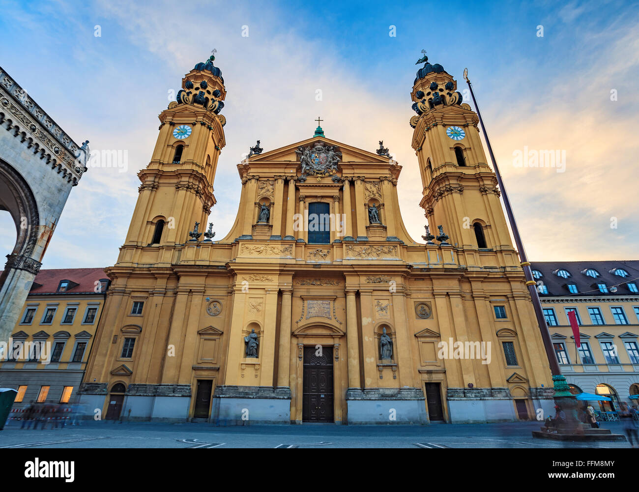 Theatine Church - Munich - Allemagne Banque D'Images