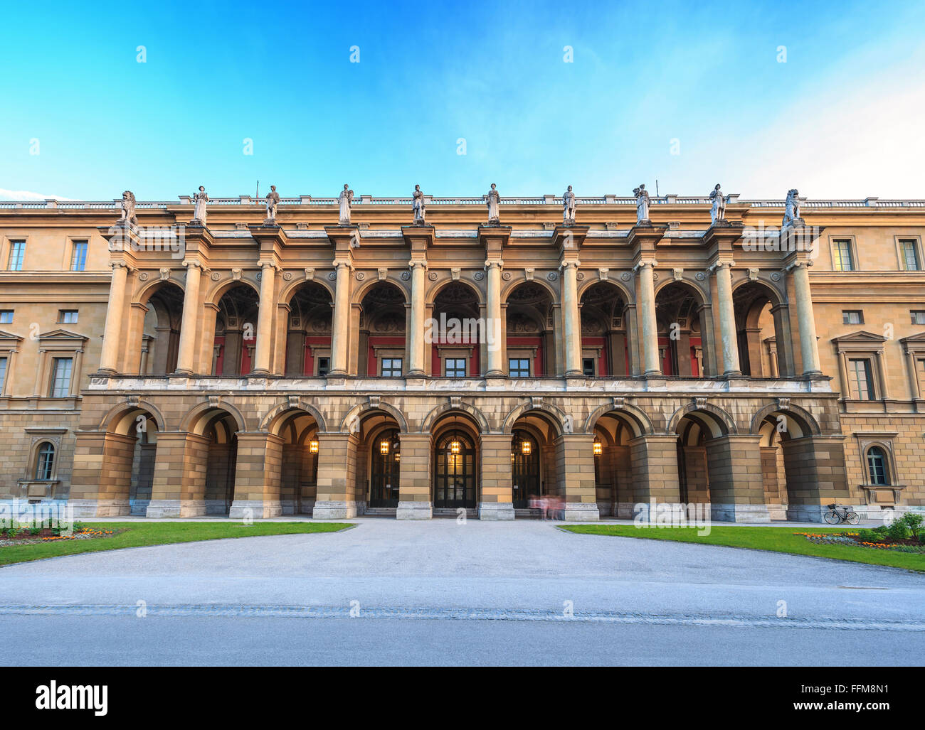 Residenz Munich , Bavière , Allemagne Banque D'Images