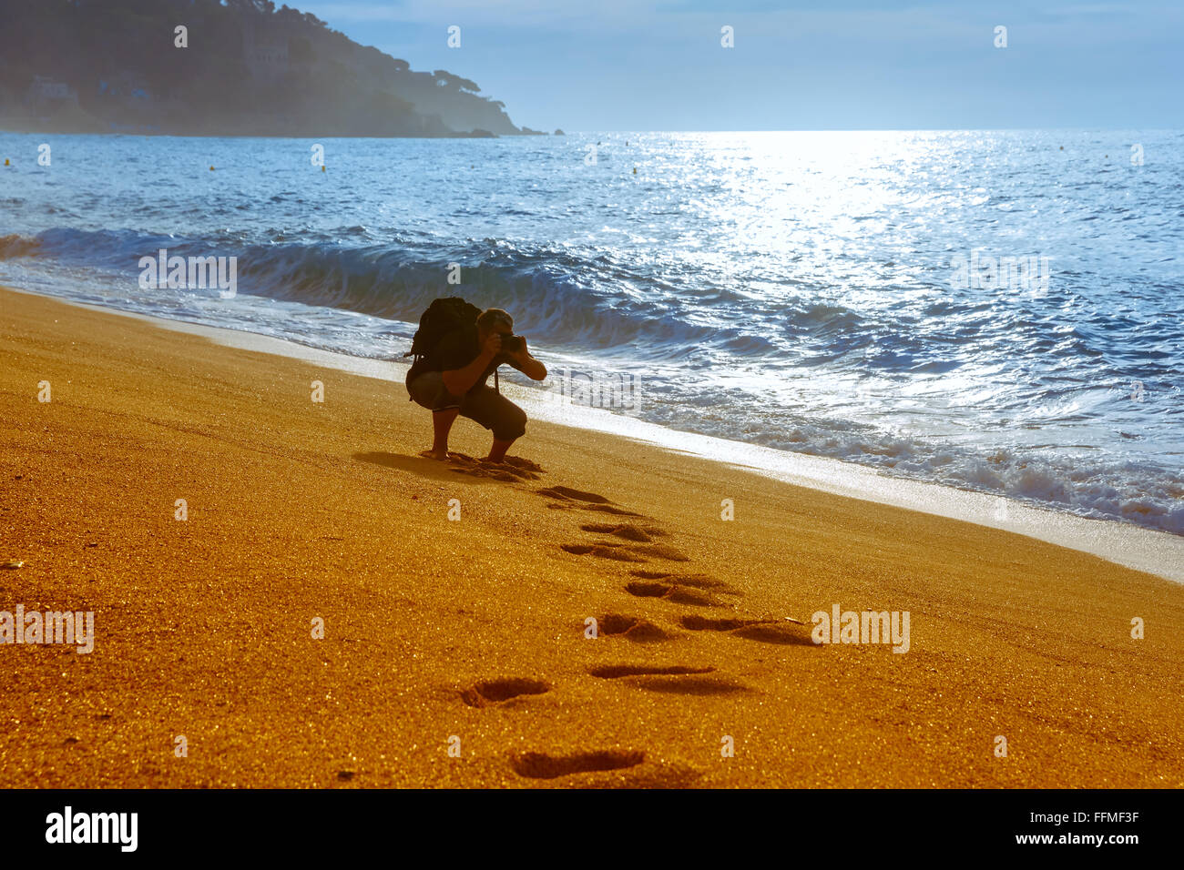 Lloret de Mar, sur la Costa Brava, Catalogne, Espagne Banque D'Images