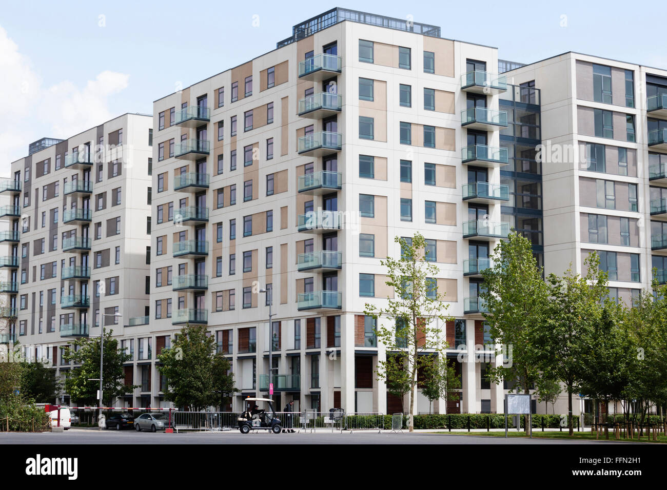 Chobham Manor, développement du Parc Olympique Queen Elizabeth, Stratford, London, E20. Banque D'Images