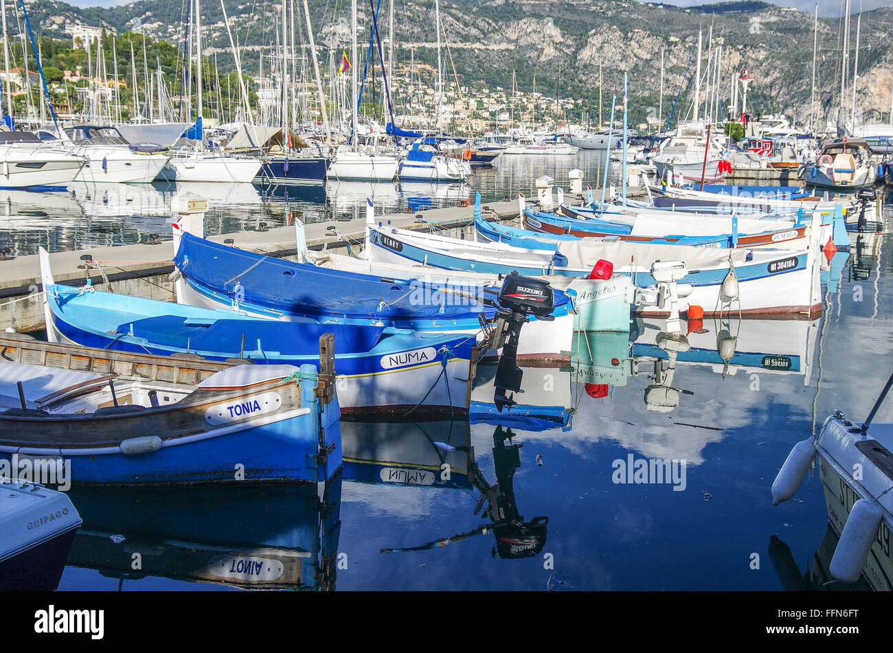 Saint Jean Cap Ferrat, Provence alpes côté d'azur, France, Europe, bord de mer Banque D'Images