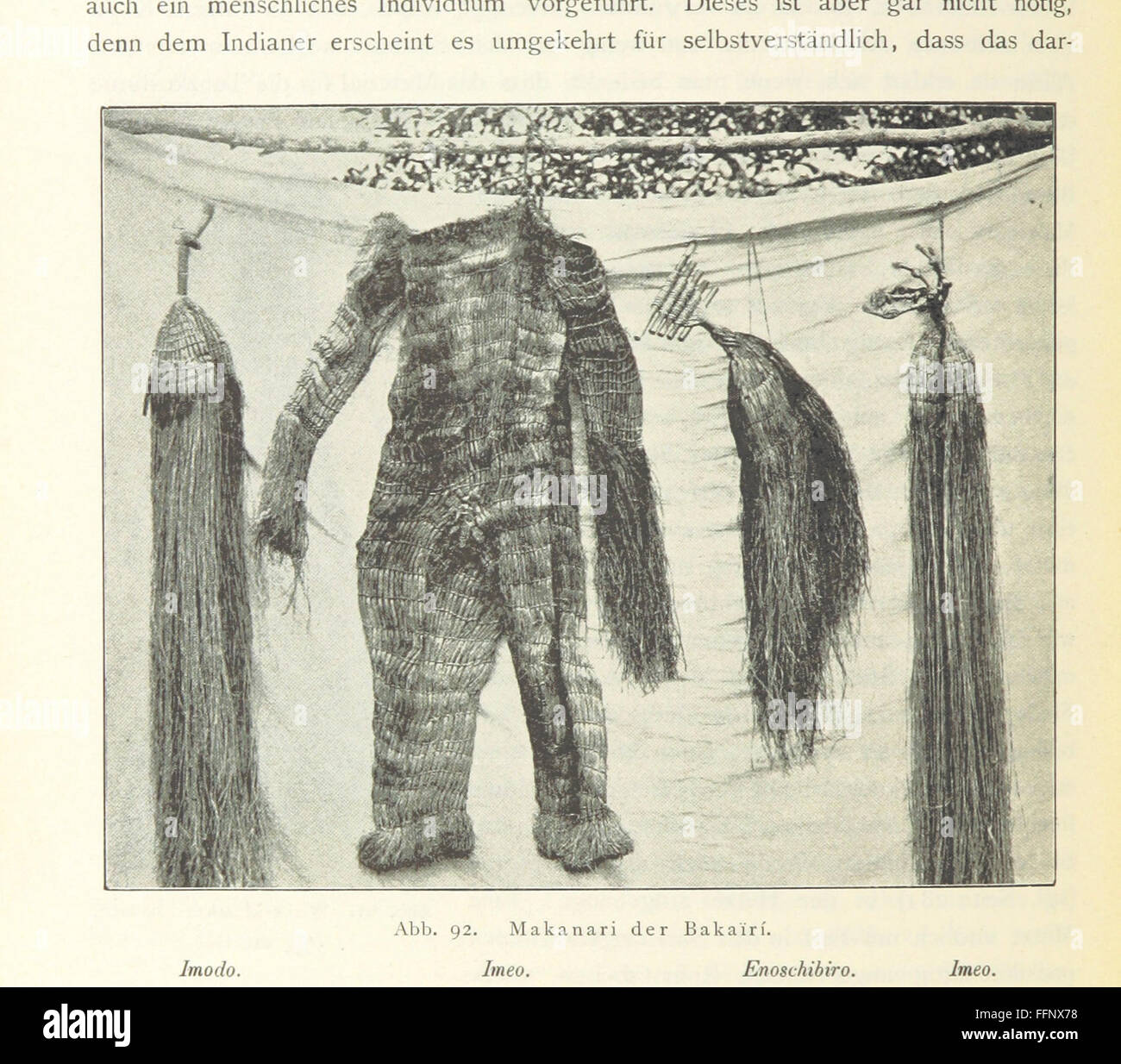 72 de Unter den Naturvölkern Zentral-Brasiliens. Reisechilderung Schingú und Ergebnisse der zweiten-Expedition 1887-1888 .. Banque D'Images