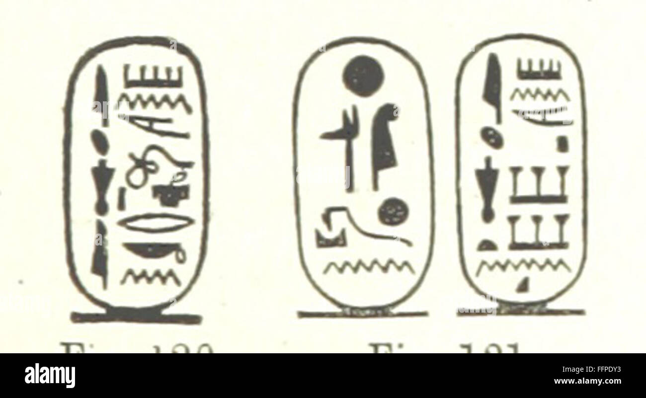 59 de '[L'histoire de l'Égypte depuis les premiers temps jusqu'à la conquête par les Arabes A.D. 640. Une nouvelle édition.]' Banque D'Images