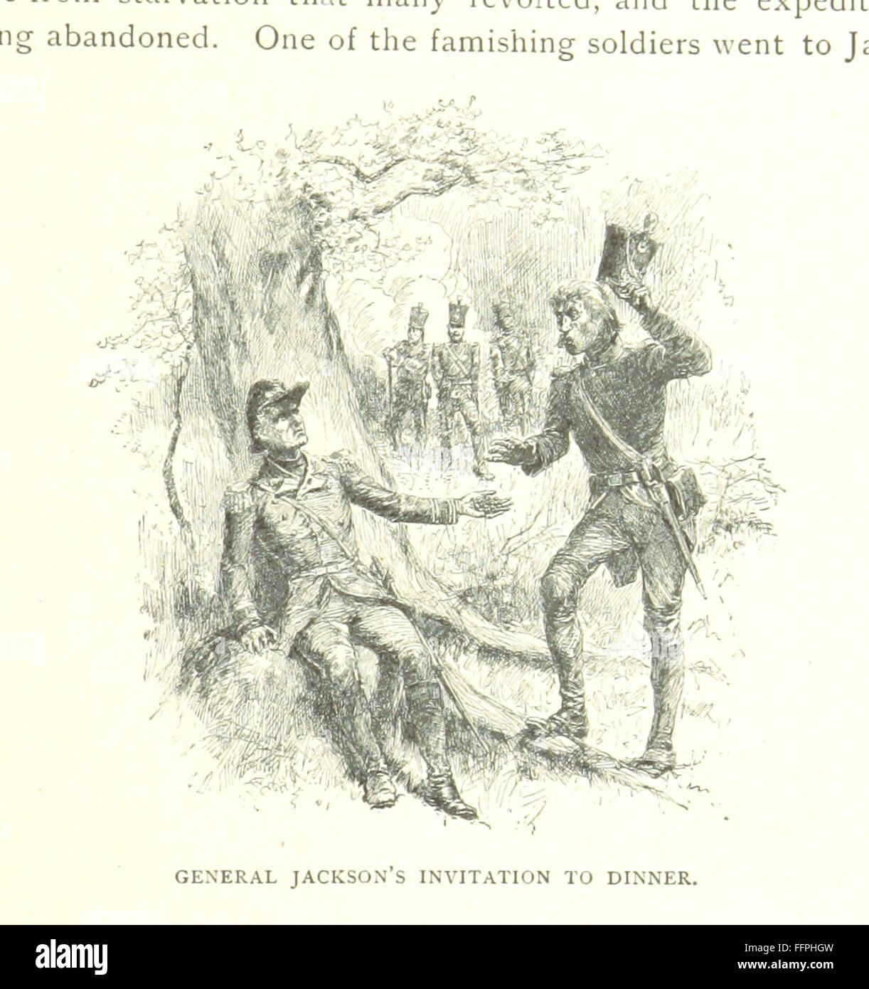 33 de 'les guerres indiennes des États-Unis à partir de la première colonie à Jamestown en 1607 à l'issue de la grande révolte Banque D'Images
