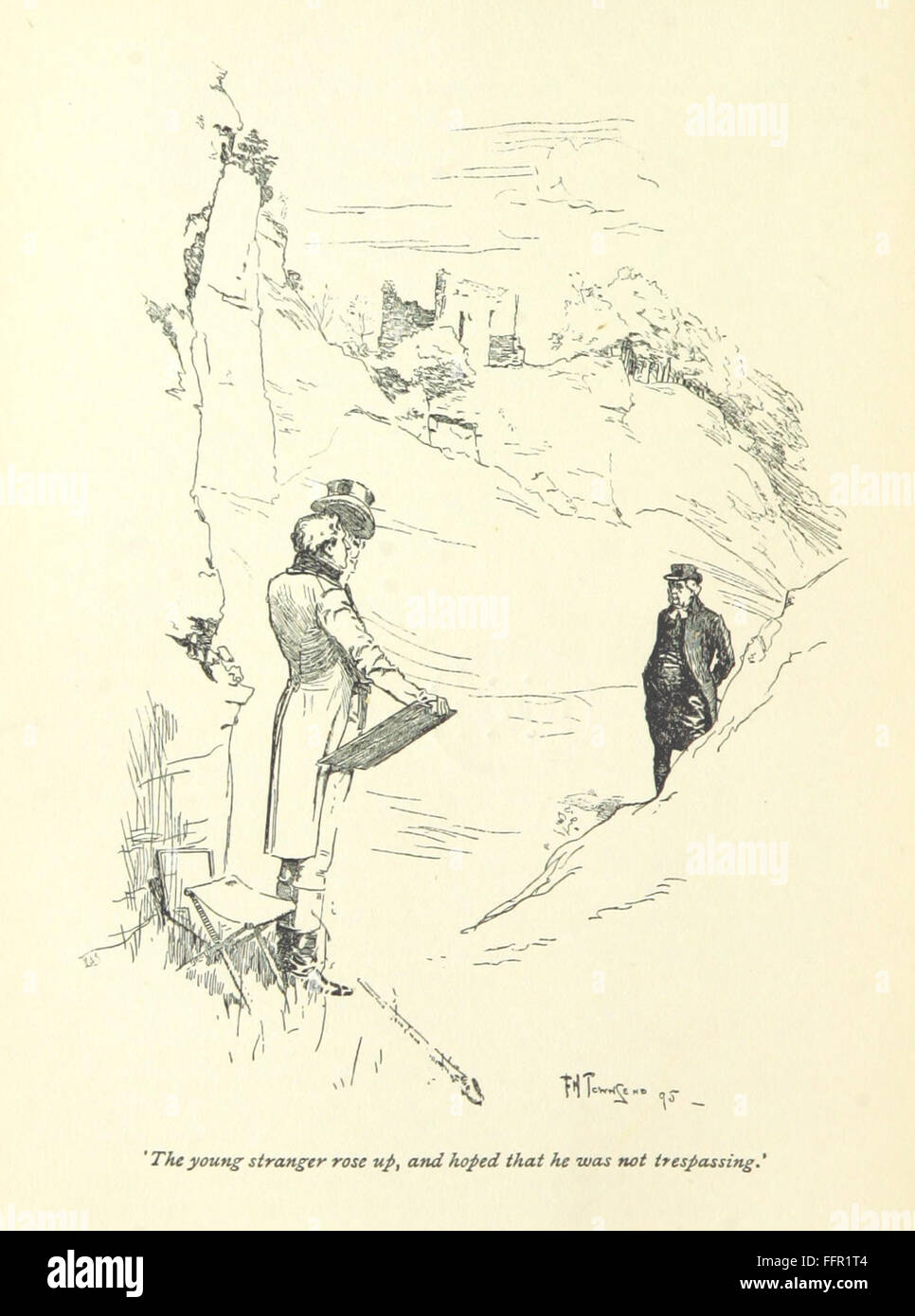 Ce livre, mettant en vedette « Maid Marian » et « Crotchet Castle », combine romance et aventure, avec une introduction de George Saintsbury, offrant un aperçu de ses thèmes littéraires. Banque D'Images