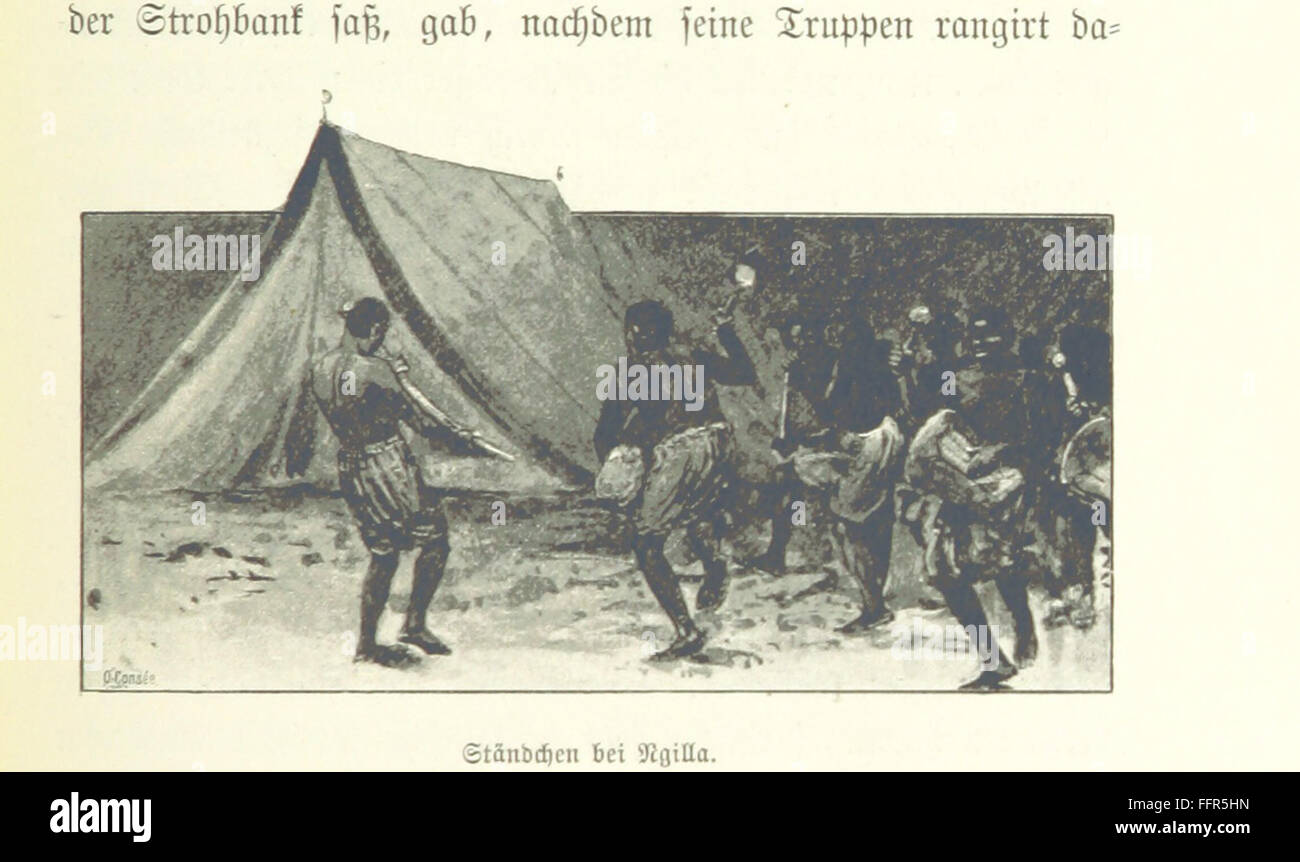 Ce livre détaille un voyage à travers le Cameroun du sud au nord entre 1889 et 1891, incluant des recherches et des explorations de l'intérieur de la région, avec des illustrations fournies par l'auteur. Banque D'Images