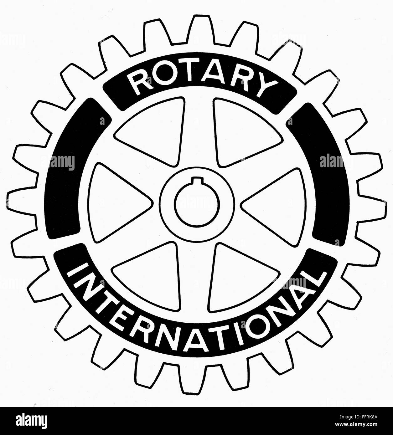 Les ROTARY CLUBS LOGO. /NLogo de Rotary International, une organisation