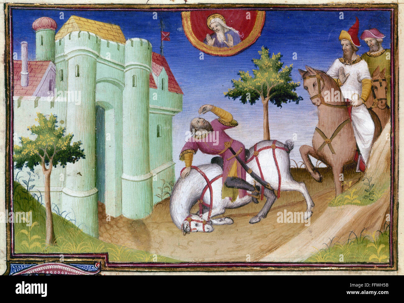 CONVERSION DE SAINT PAUL. /Nla conversion de saint Paul sur le chemin