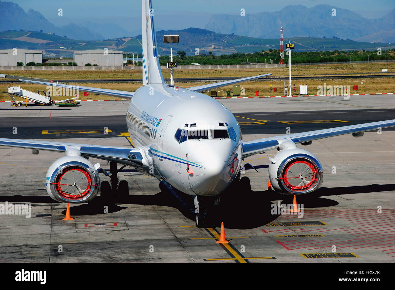 L'aéroport de Cape Town Banque D'Images