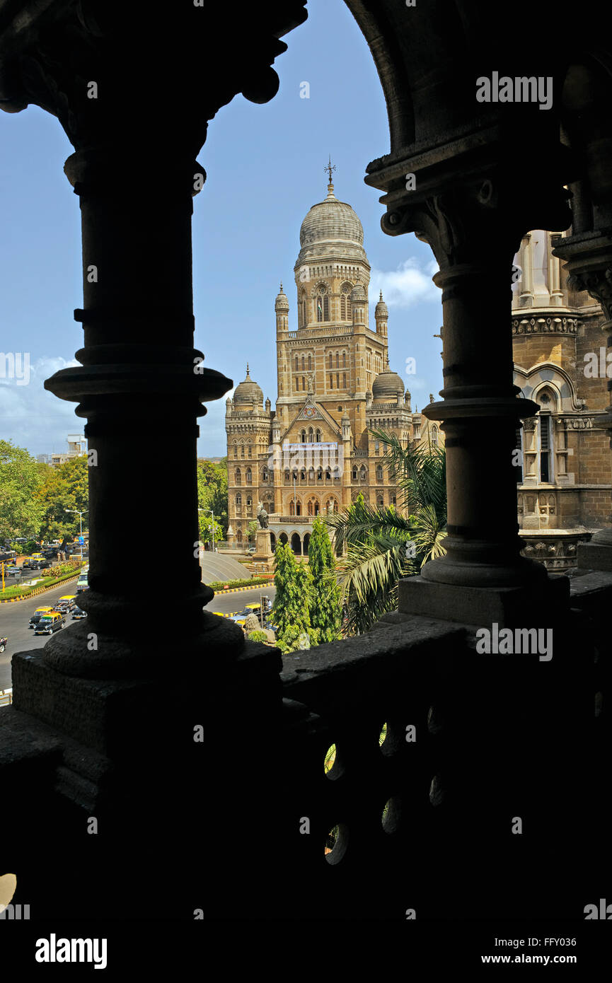 Corporation municipale de Mumbai , Maharashtra Bombay Mumbai , Inde , Patrimoine canadien Banque D'Images