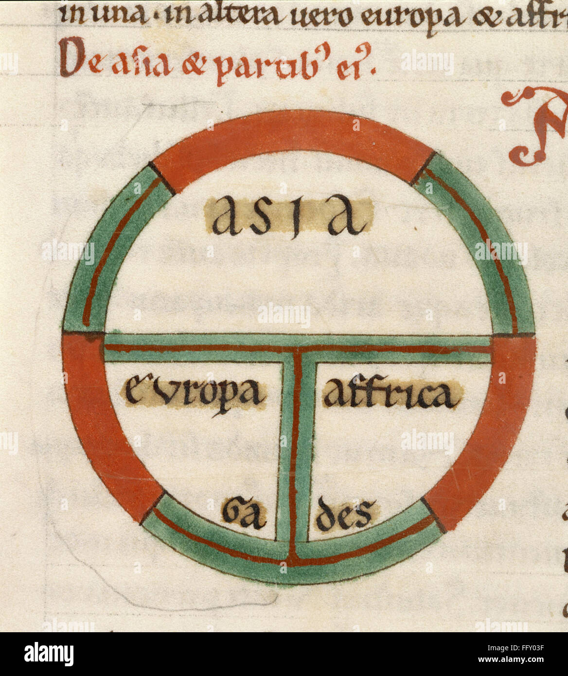 Mapa del mundo dividido en continentes Banque de photographies et d’images à haute résolution