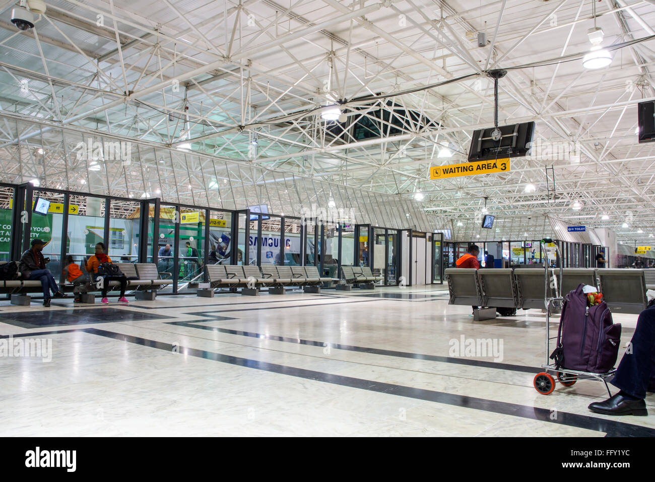 L'Aéroport International d'Addis-Abeba, Ethiopie Banque D'Images