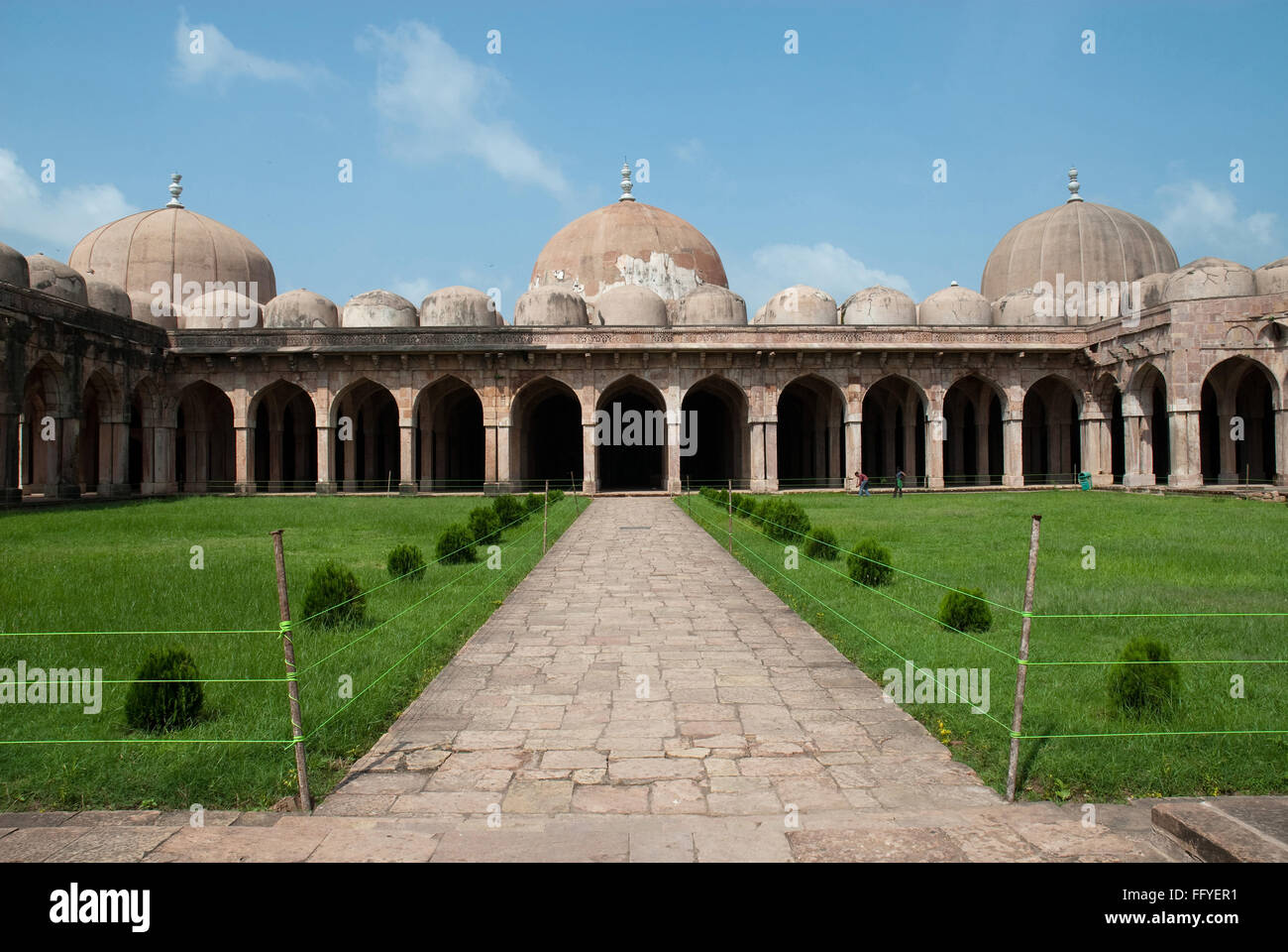 Jama Masjid à Mandu dans le Madhya Pradesh Inde Asie Banque D'Images