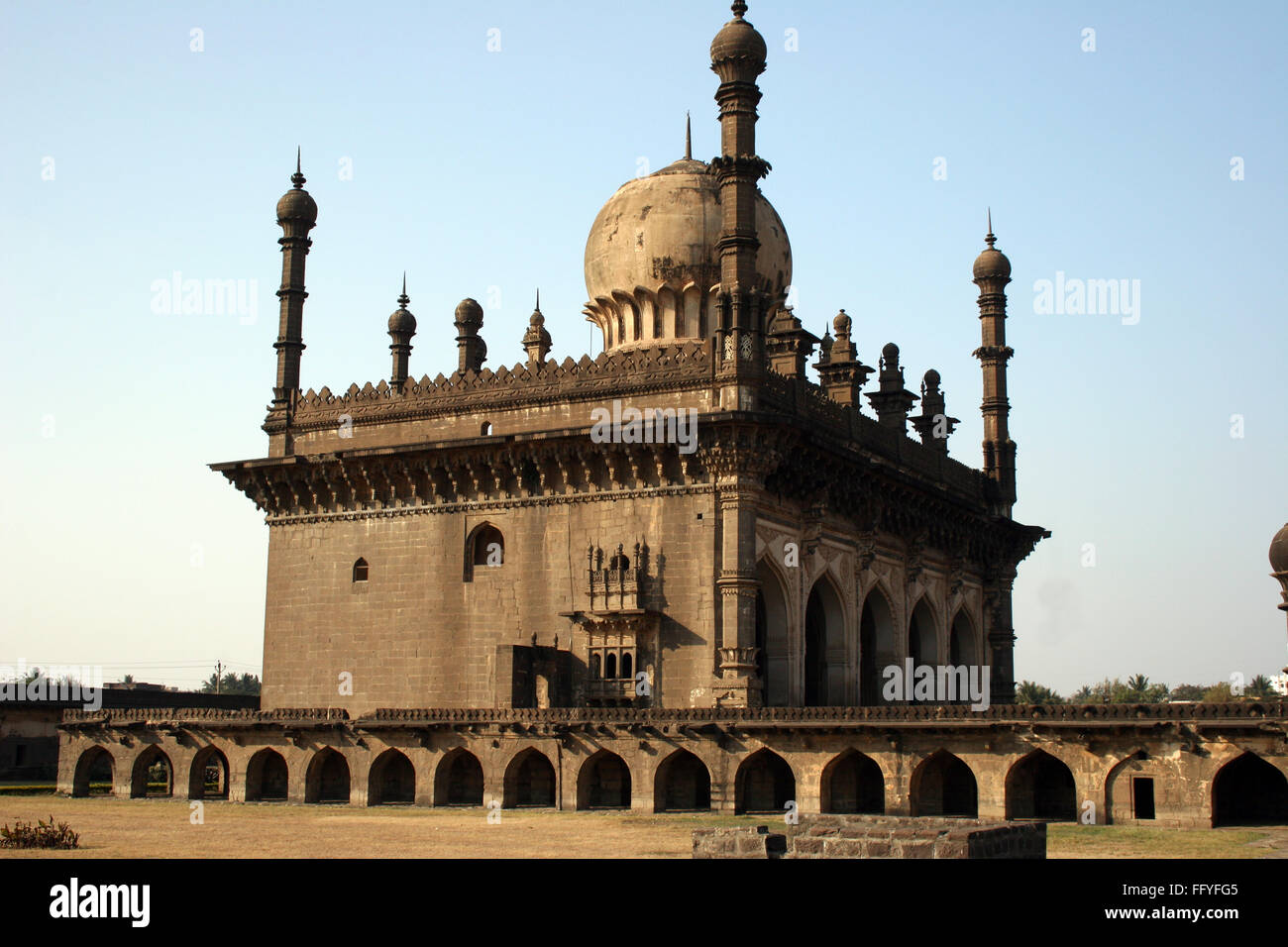 Mosquée , Ibrahim Roza , Bijapur , Karnataka , Inde Banque D'Images