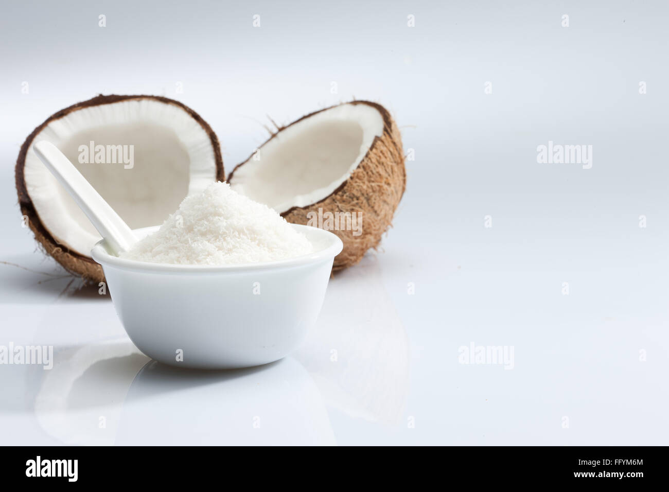 viande de noix de coco Banque D'Images