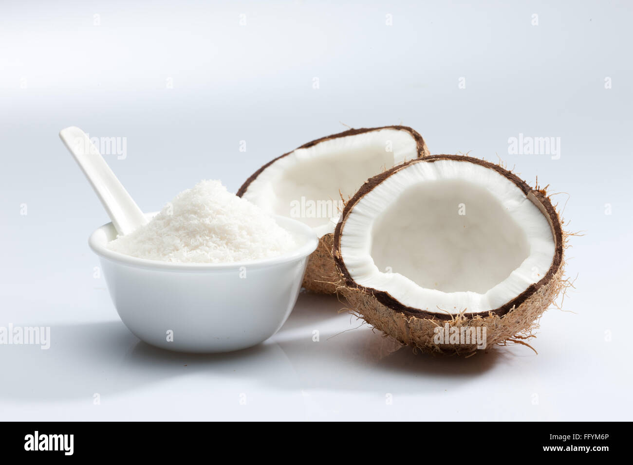 viande de noix de coco Banque D'Images