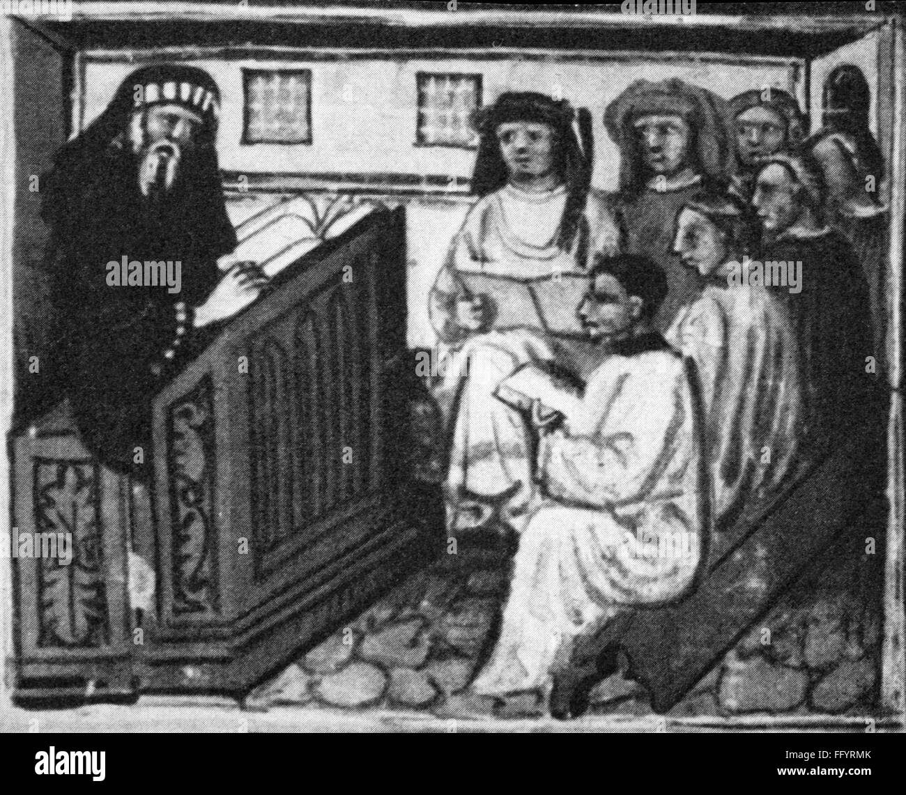 Pédagogie,étudiants,en conférence médicale,miniature d'un artiste toscan,détail,Moyen âge,médiéval,médiéval,beaux-arts,art,manuscrit illuminé,Italie,université,universités,cours,conférencier,professeurs,lectern,bureau,livre,livres,parler,auditeur,auditeurs,auditeur,auditeur,auditeur,cœur,auditeurs,écoute,cours,enseignement,cours,gratuit,médecine,enfants,cours,enseignement,enfants,cours,enseignement,cours,enfants,cours,enseignement,enfants,cours,cours,cours,formation,enfants,enseignement,cours,cours,enseignement,enfants,cours,cours,cours,formation,enseignement,cours,cours,enseignement,enfants,cours,cours,cours,cours,cours,cours,cours,cours,enfants,cours,formation,formation,enfants,cours,enseignement Banque D'Images