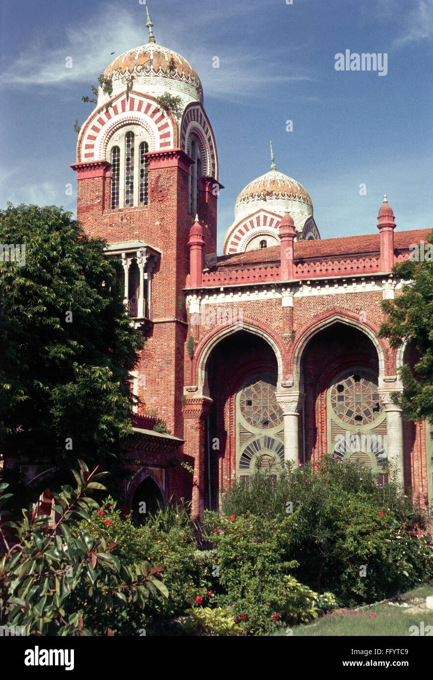 L'université de Madras sénat Chambre ; Beach road Chennai Madras ; ; ; Tamil Nadu Inde Banque D'Images