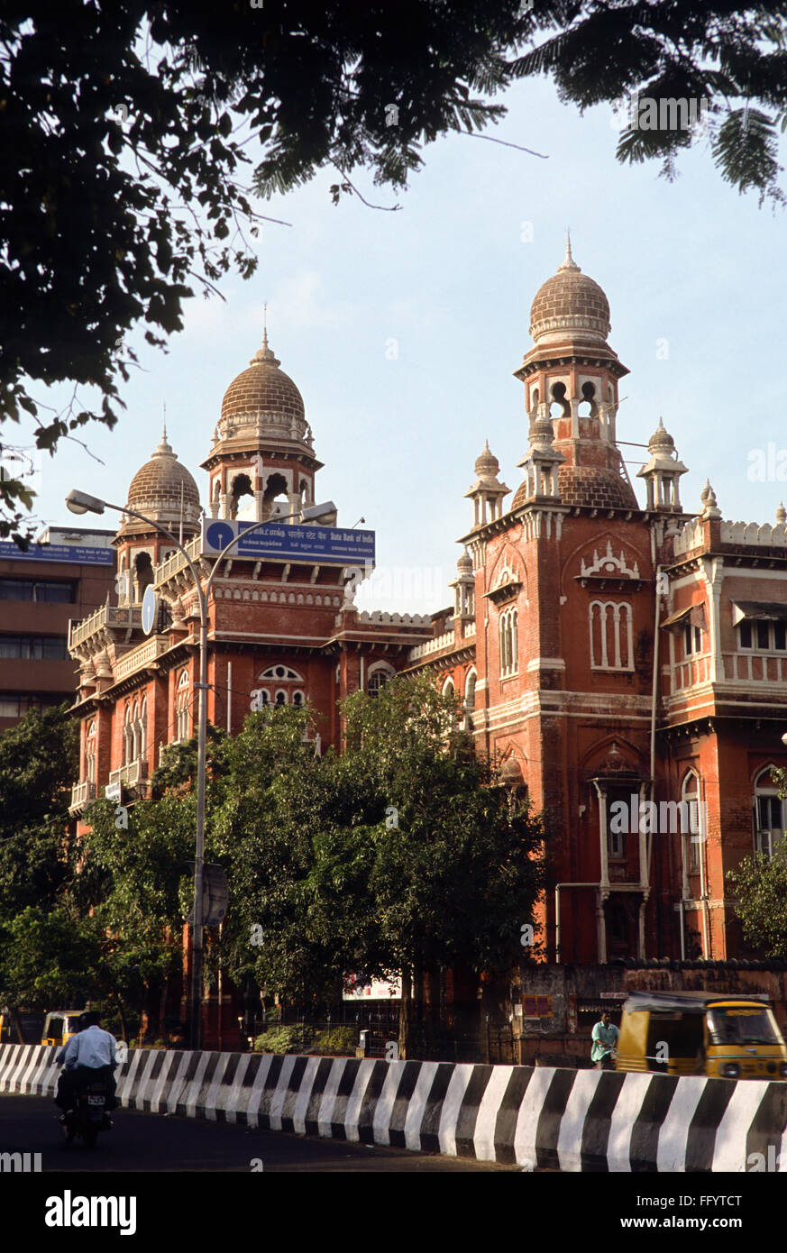 Banque du Madras maintenant siège State Bank of India ; Madras Chennai Tamil Nadu ; Inde ; Banque D'Images
