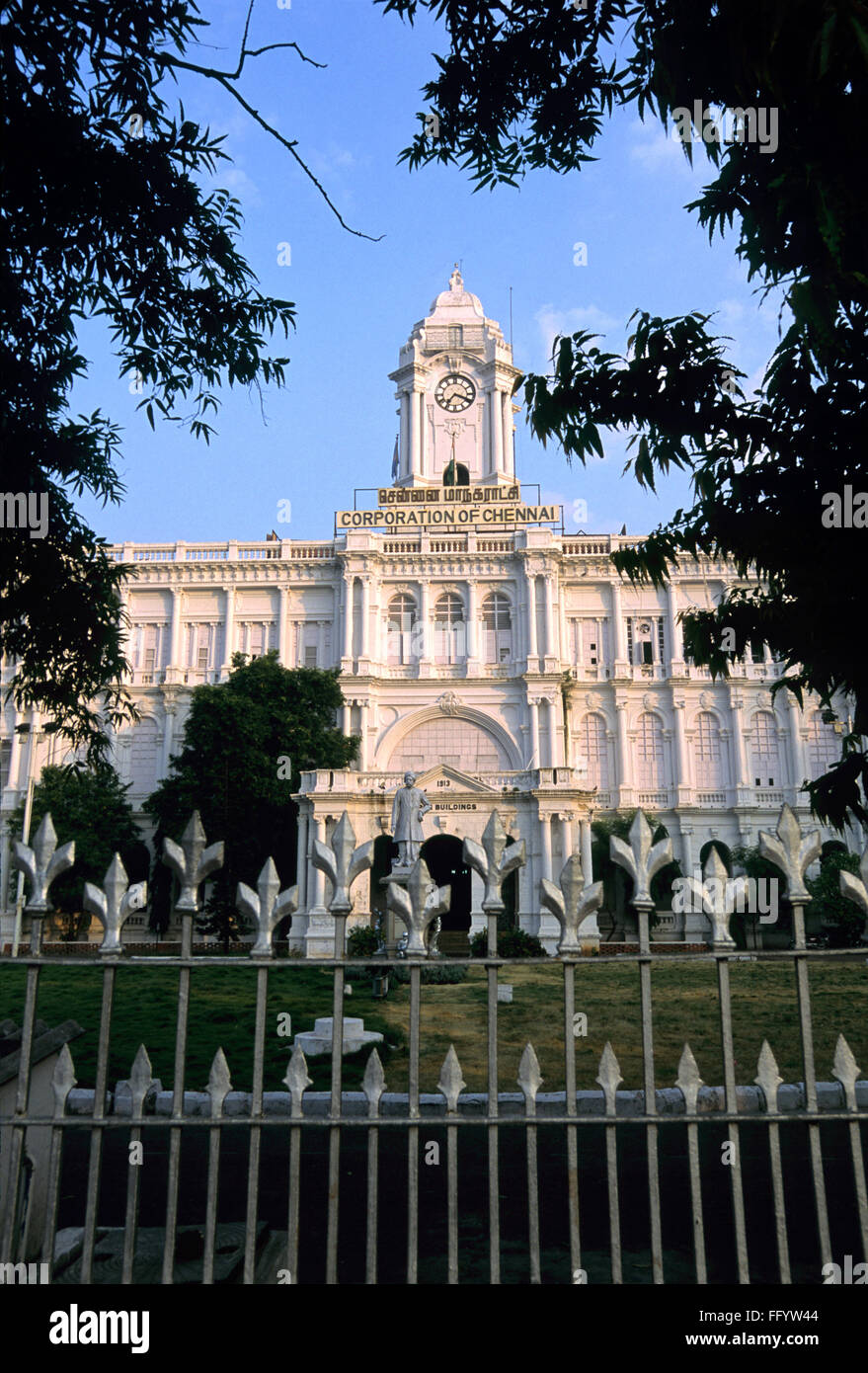Ripon Building Corporation de Madras Chennai Tamil Nadu ; Inde ; Banque D'Images