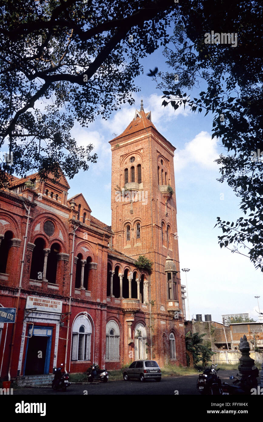 Victoria public mairie ; Madras Chennai Tamil Nadu ; Inde ; Banque D'Images