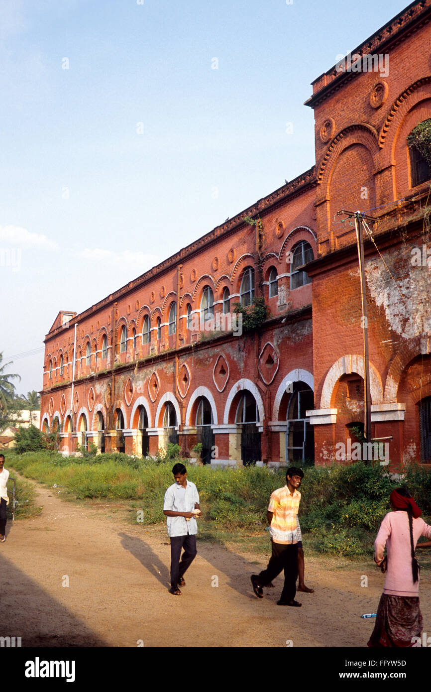 Victoria Memorial school ou de Fort St George ; Madras Chennai Tamil Nadu ; Inde ; Banque D'Images