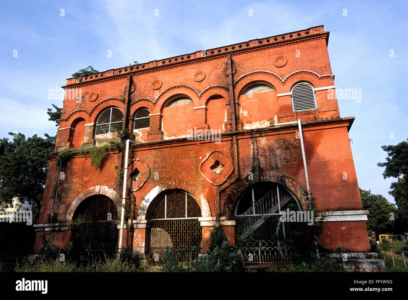 Victoria Memorial school ou de Fort St George ; Madras Chennai Tamil Nadu ; Inde ; Banque D'Images