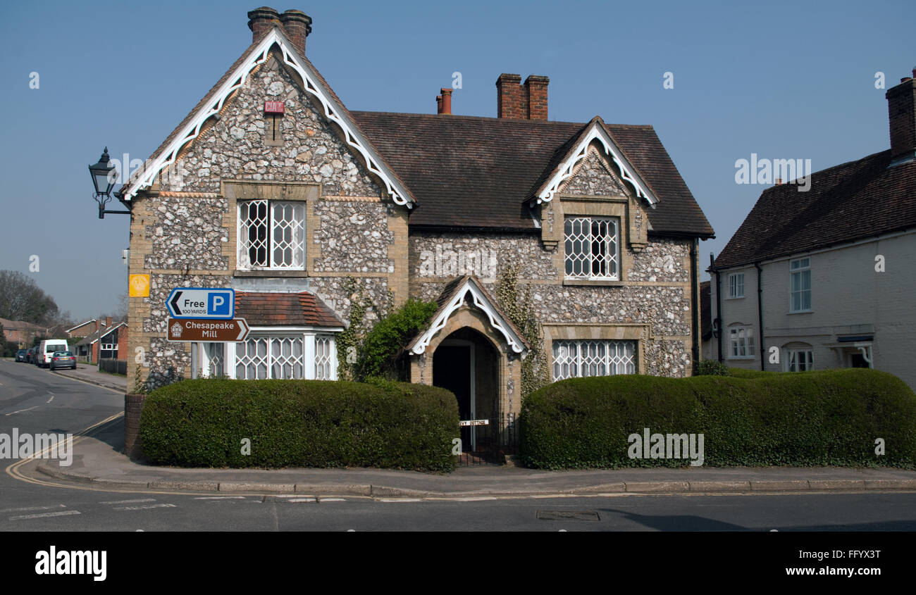 Wickham, Hampshire, Angleterre, Cottage, Banque D'Images