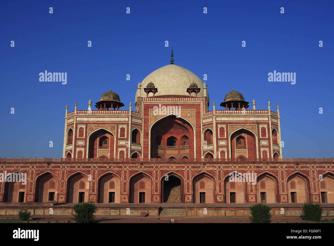 Tombe de Humayun construit en 1570 , Delhi , Inde UNESCO World Heritage Site Banque D'Images