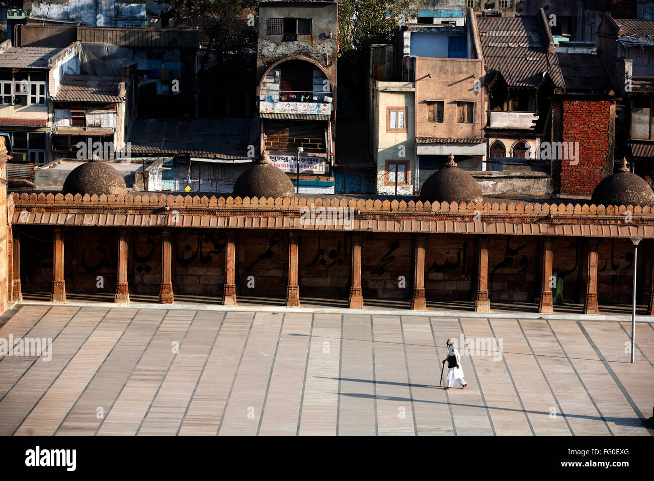 Jama Masjid en 1423 ; annonce ; Ahmedabad Gujarat Inde ; Banque D'Images