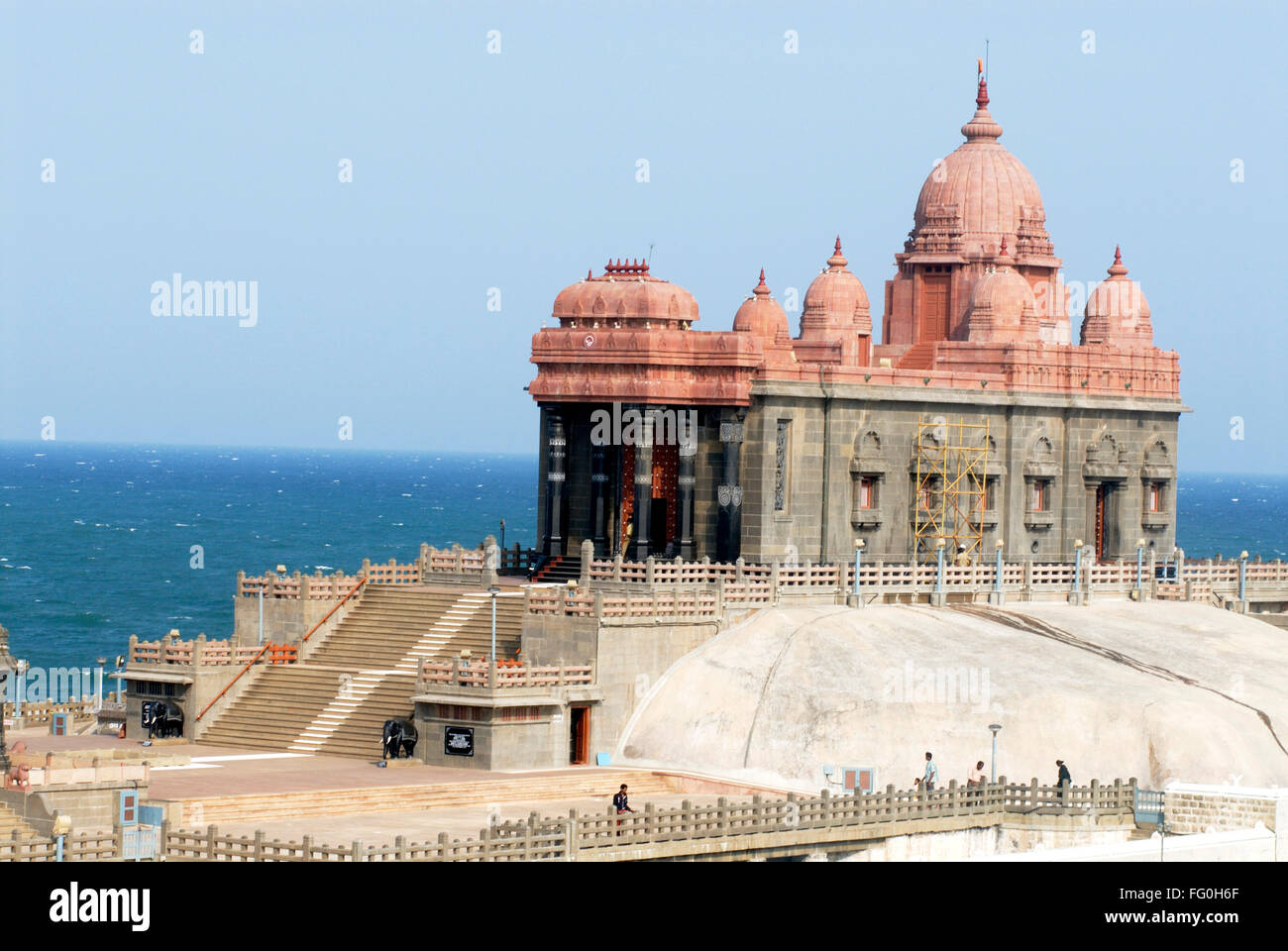 Swami Vivekananda Memorial Rock mandapam , Napoli , Tamil Nadu , Inde Banque D'Images
