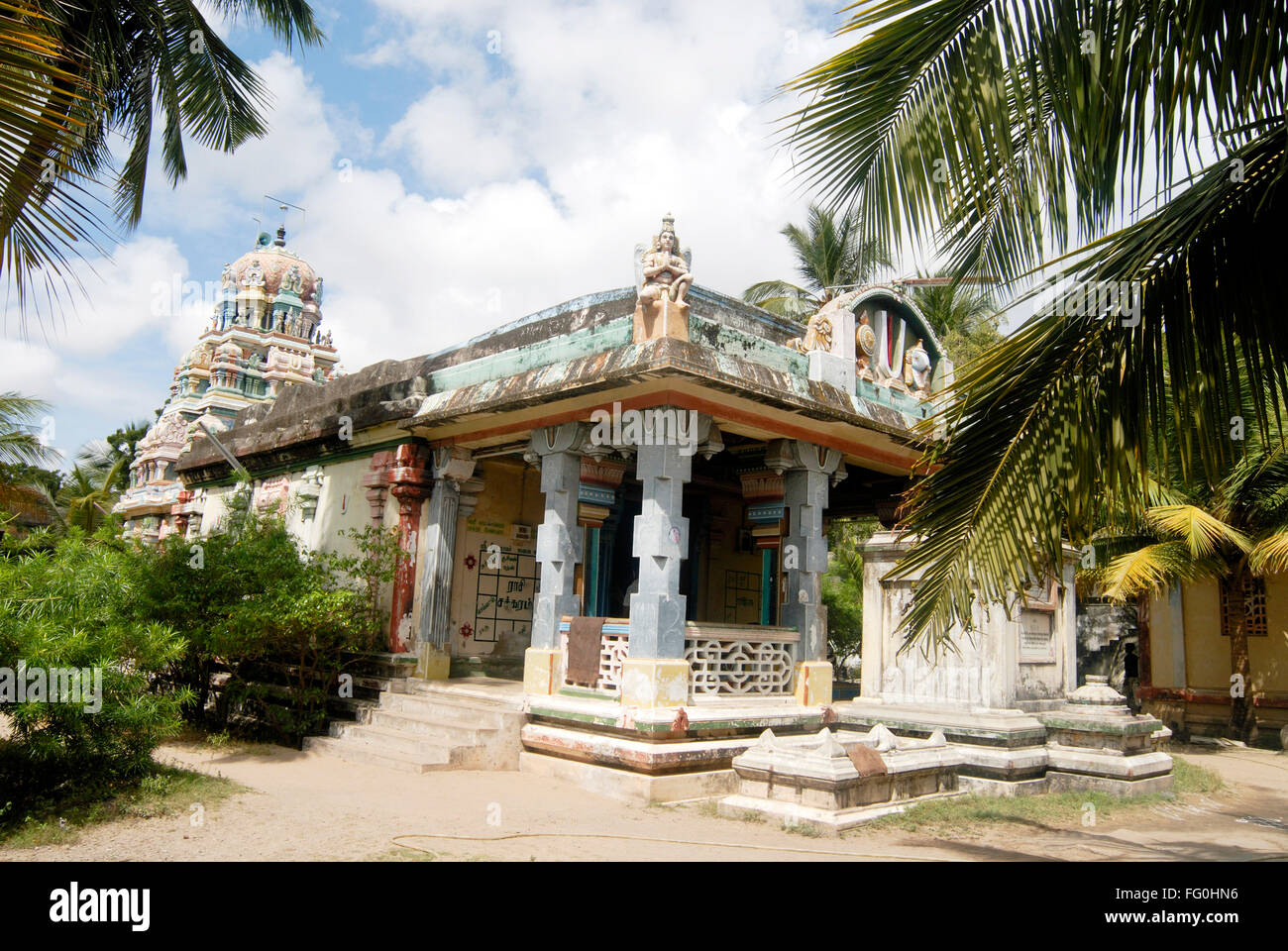 Ram Tirtham temple de Seigneur Rama à Rameswaram , Tamil Nadu , Inde Banque D'Images