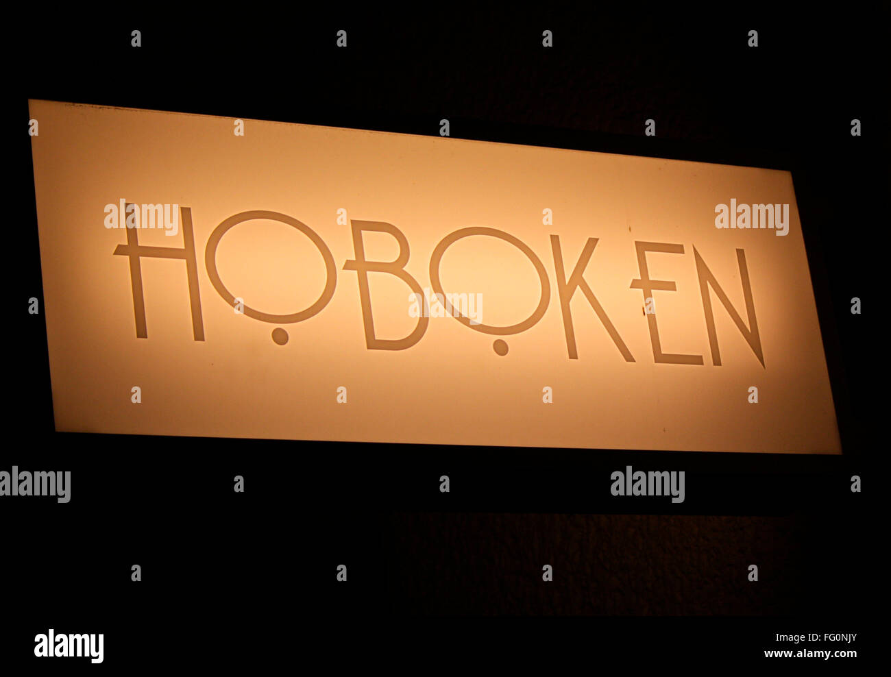 Markenname : 'Hoboken', Berlin. Banque D'Images