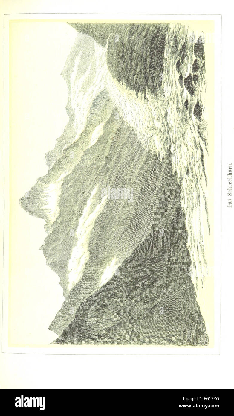 33 de 'Das Hochgebirge von Grindelwald. Naturbilder aus der schweizerischen und von Alpenwelt Aeby C. E. C. Fellenberg und ... Banque D'Images