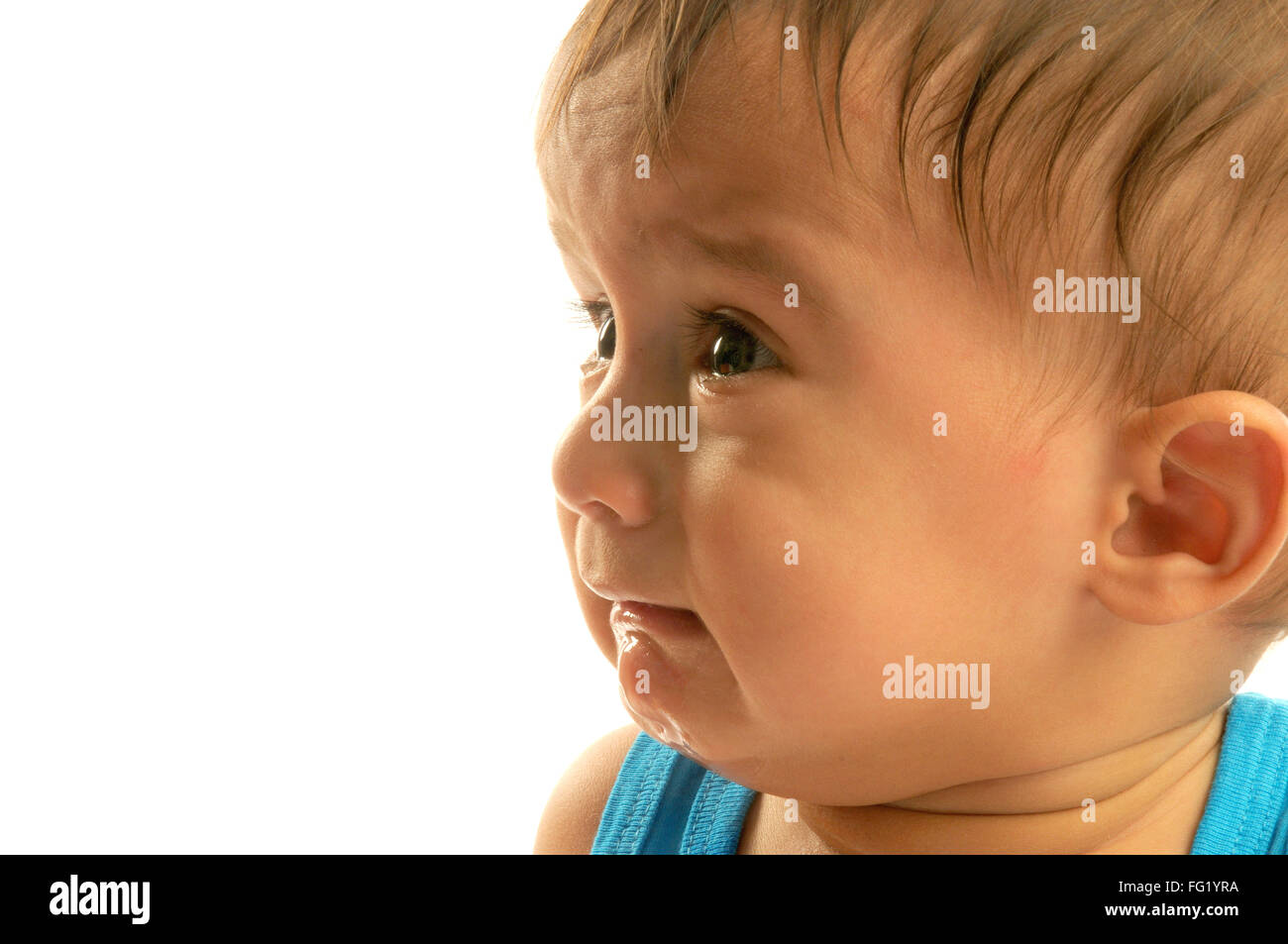 Bébé qui pleure - M.# 592 Banque D'Images