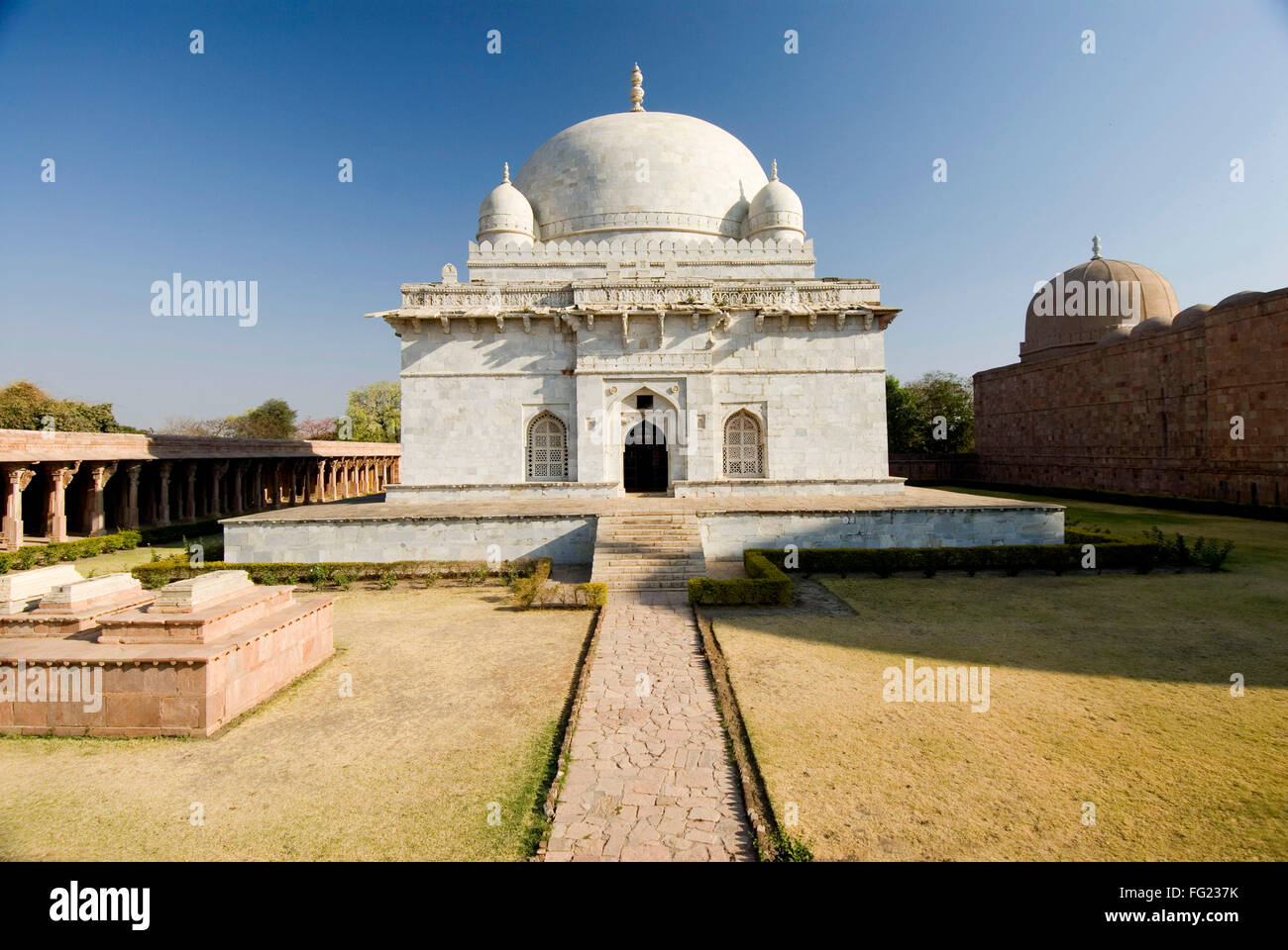 Hoshang Shah tombe à Mandu , Madhya Pradesh, Inde Banque D'Images