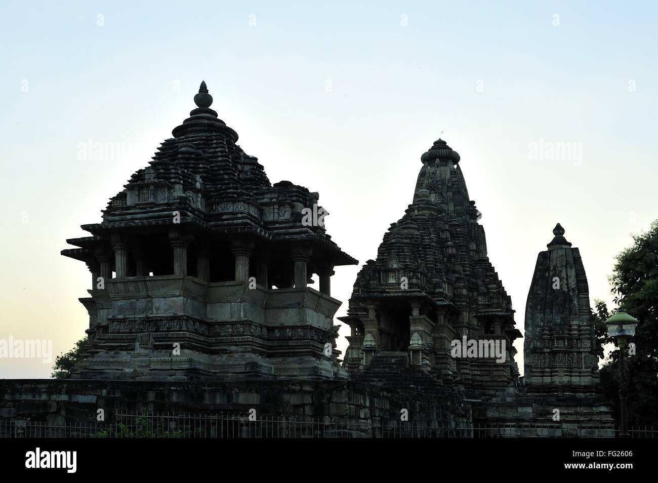 Vishvanath temple Khajuraho Madhya Pradesh, Inde Banque D'Images