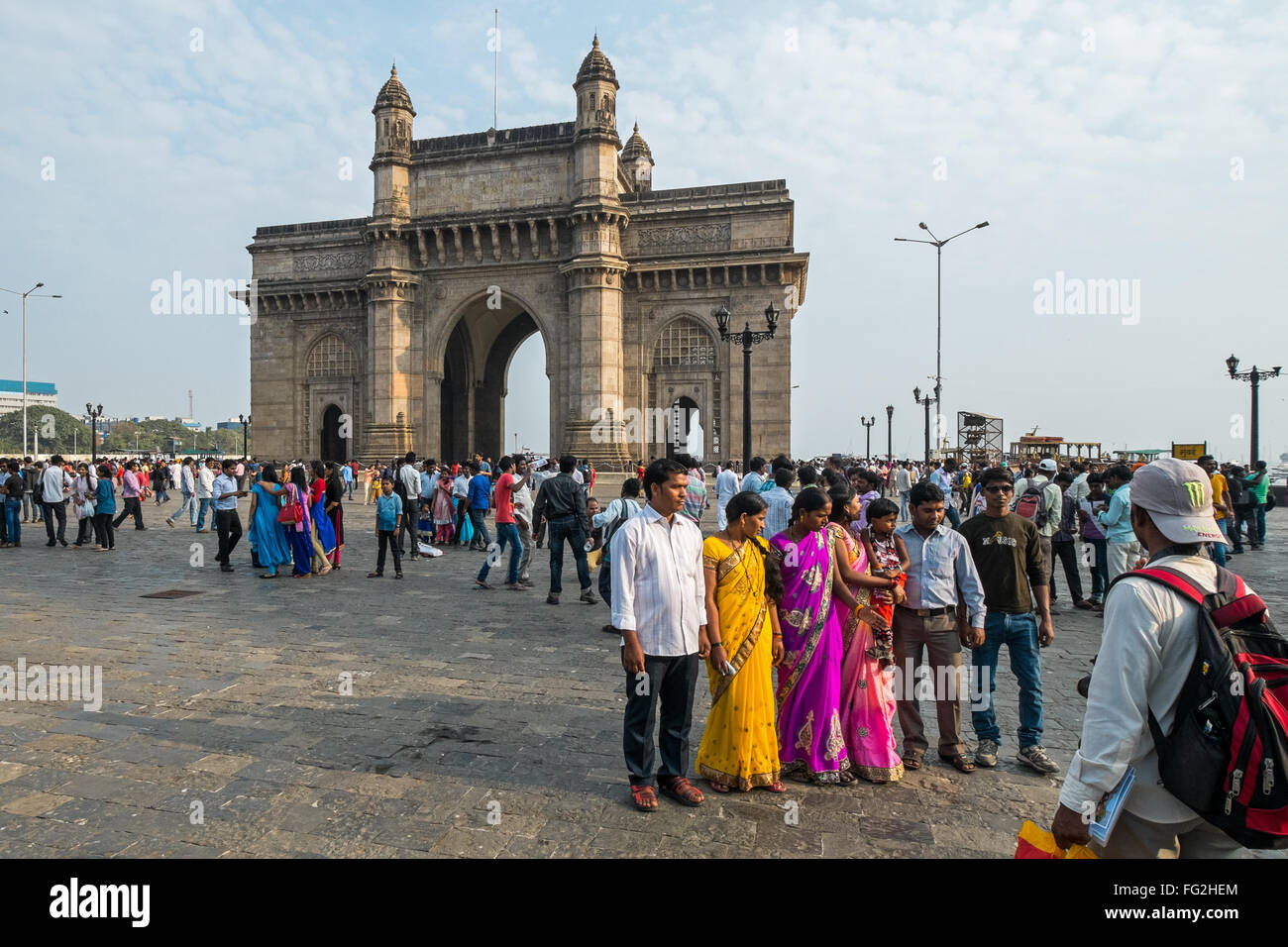 La porte de l'Inde, Mumbai Banque D'Images