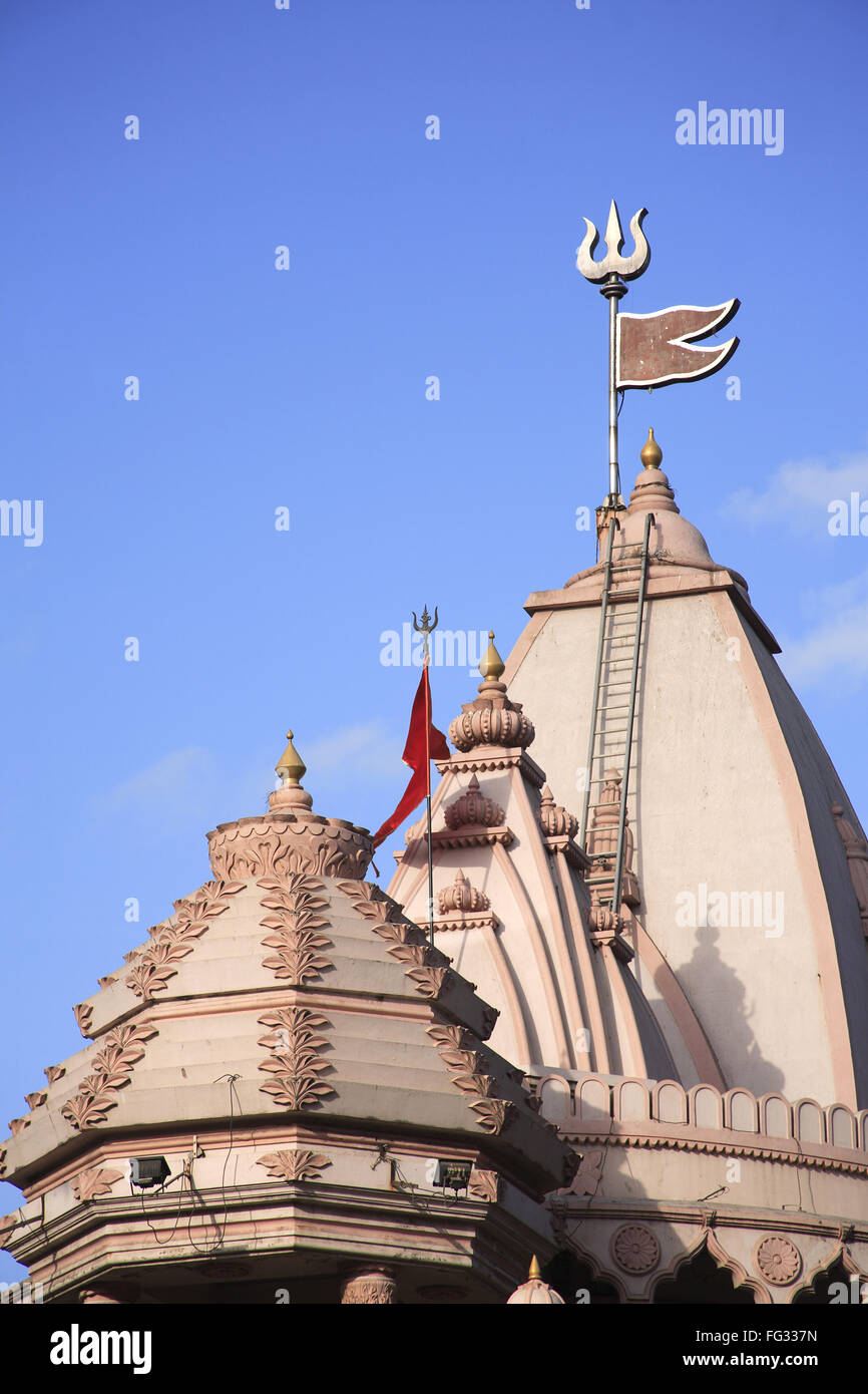 Objectif Deol mandir dieu shankar temple , Bombay Mumbai , MAHARASHTRA , INDE Banque D'Images