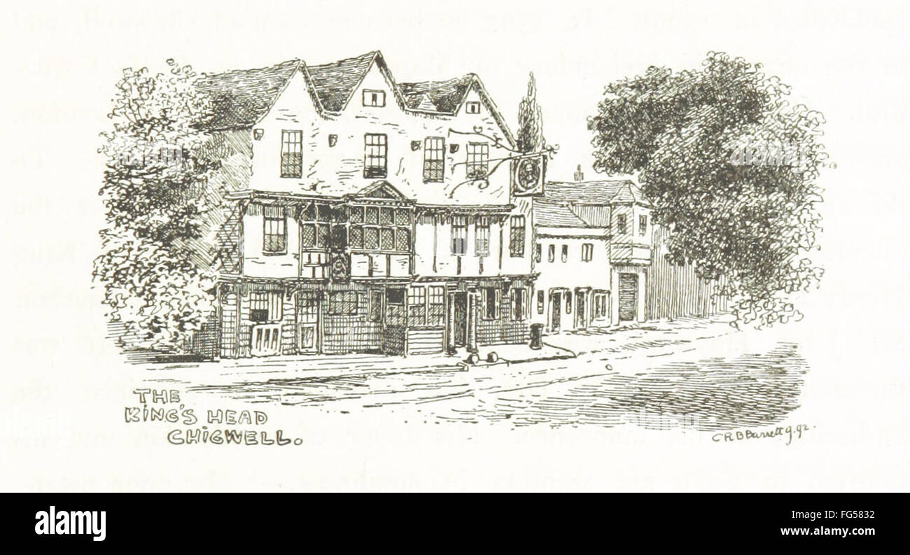 Ce livre couvre les autoroutes, les routes secondaires et les voies navigables de l'Essex, en Angleterre, avec des descriptions écrites et des illustrations de C.B.R. Barrett, offrant un aperçu de la géographie et de l'histoire de la région. Banque D'Images