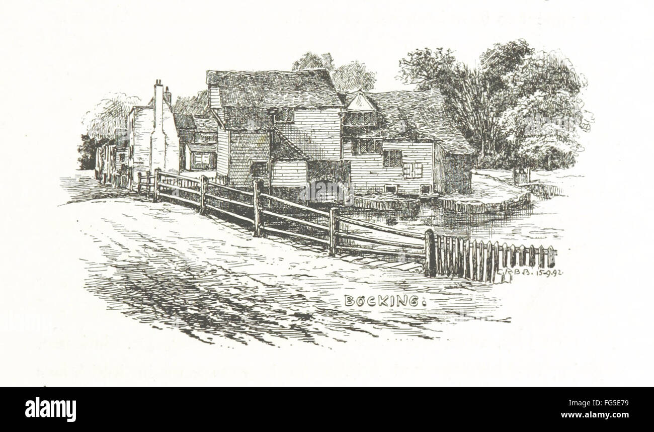 Un livre vintage de C.B.R. Barrett détaillant les autoroutes, les routes secondaires et les voies navigables de l’Essex, en Angleterre, offrant une exploration illustrée des infrastructures et des paysages de la région. Banque D'Images